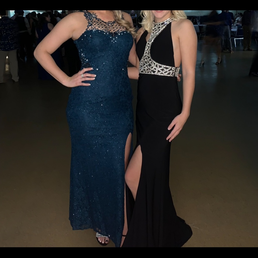 Black formal dress